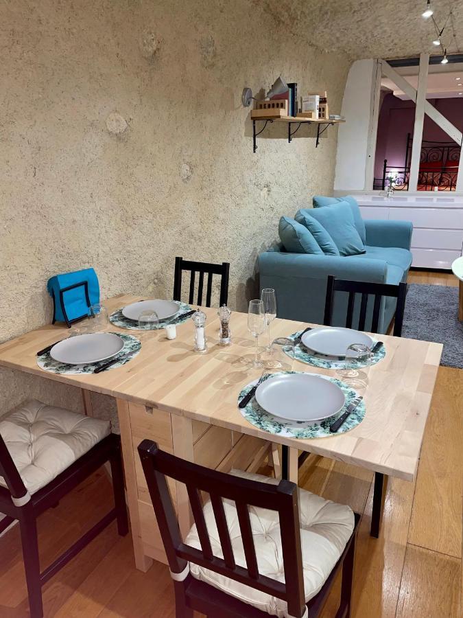 Apartmán Troglodyte Du Petit Coteau Vouvray Exteriér fotografie